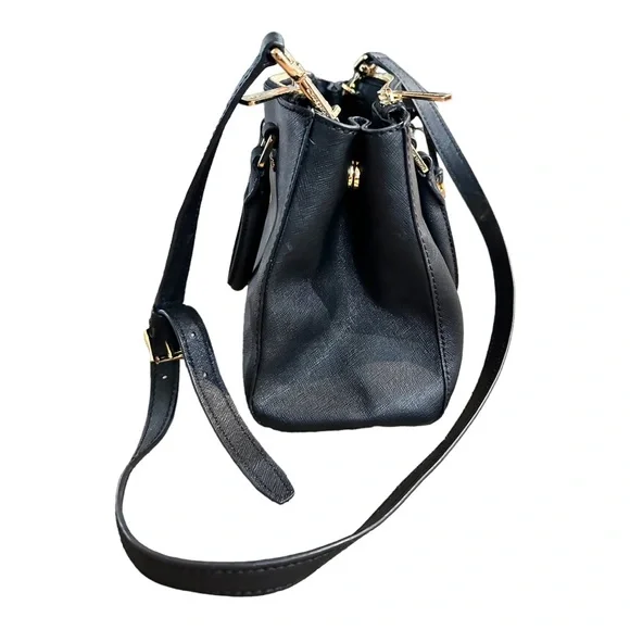 Micheal Kors Saffiano Leather Satchel - Picture 7 of 13